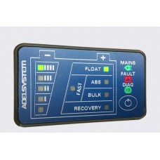 DPY353 Door Mounted LED display for use with the Adel System CBI range. Aux 9-72 V DC 