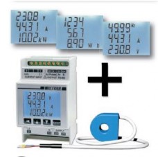 Type: NANO Mono -Single phase  version, 63A 230V, aux. 230Vac, RS485 Modbus, insulated, supplied with NANOTA3PLO 63A - Model: Q52S3L063MD32